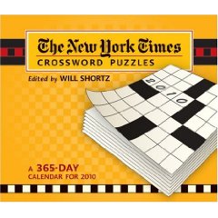 2010 New York Times Crossword Calendar