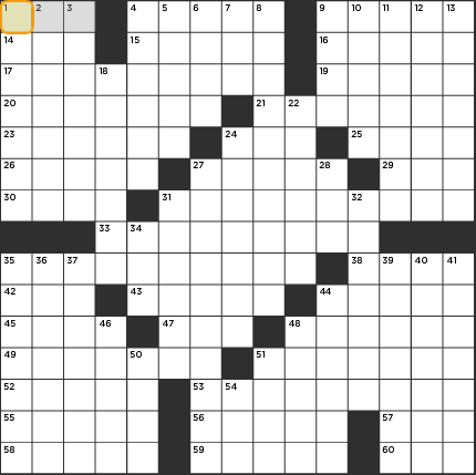 la times crossword saturday 25th may 2013