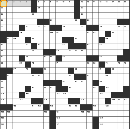 la times crossword sunday 26th may 2013