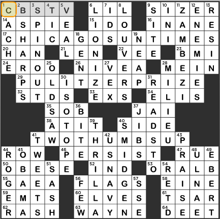 la times crossword answers tuesday june 18