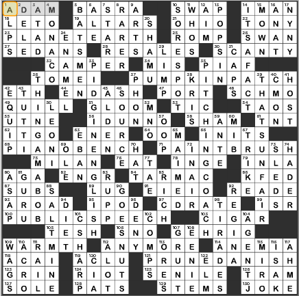 LA Times Crossword Answers Sunday June 30th 2013