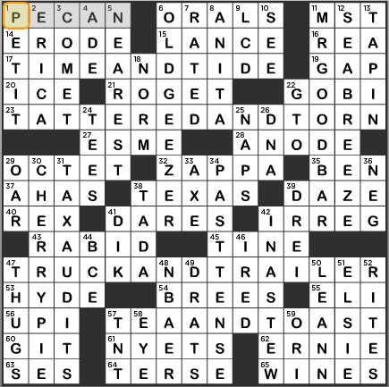 tuesday la times crossword answers june 25 2013
