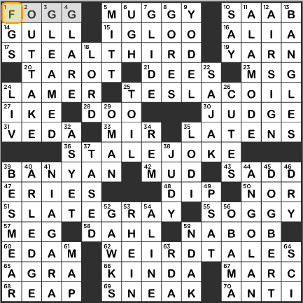la times crossword answers wednesday june 19th 2013