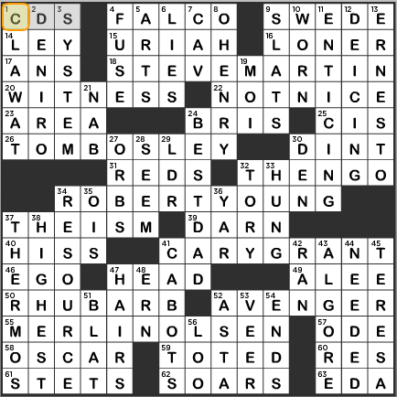 wednesday's la times crossword answers june 12th 2013