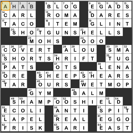 LA Times Crossword Answers Tuesday July 9th 2013