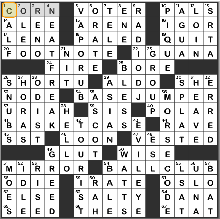 LA Times Crossword Answers Monday July 29 2013