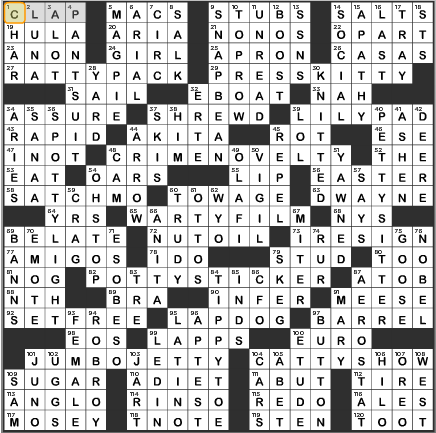 answers to la times crossword sunday july 6th 2013