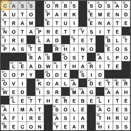 LA Times Crossword Answers Tuesday July 2nd 2013