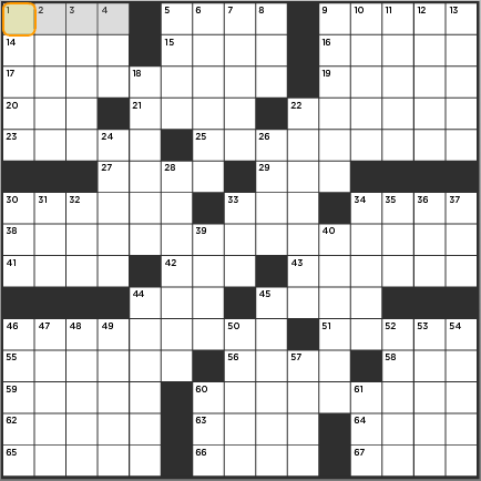 LA Times Crossword Puzzle Monday July 22 2013