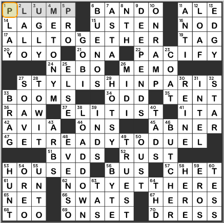 LA Times Crossword Answers Friday August 23 2013