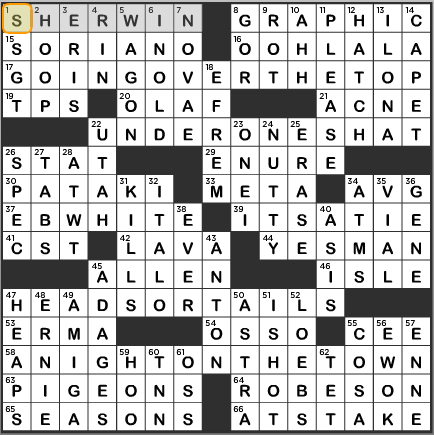 LA Times Crossword Answers Friday September 27 2013