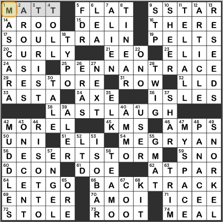 LA Times Crossword Answers Monday October 14 2013