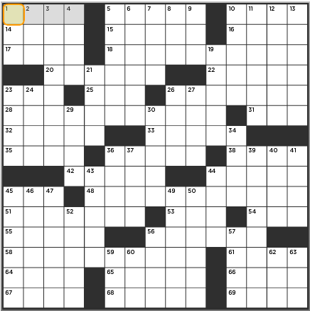 L.A. Times Crossword Answers Monday Dec. 16 2013