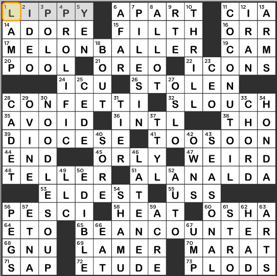 L.A. Times Crossword Answers Monday December 23 2013
