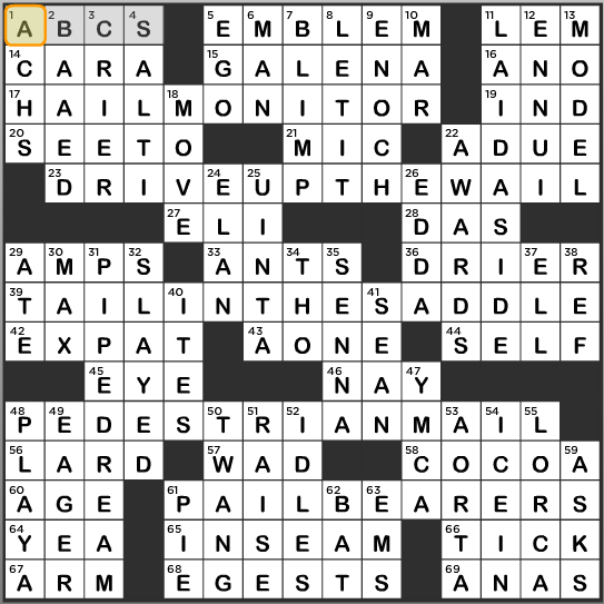 LA Times Crossword Answers Friday February 21 2014