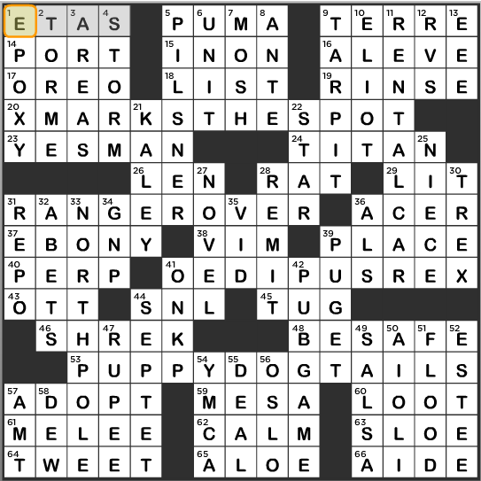 LA Times Crossword Answers Tuesday February 18 2014