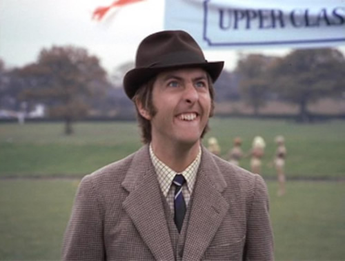 eric idle pulling a funny face