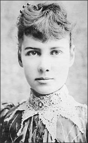 NELLIE BLY black and white photo