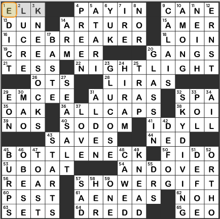 LA Times Crossword Answers Thursday May 5th 2016