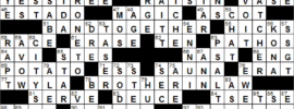 LA Times Crossword Answers Sunday October 9th 2016