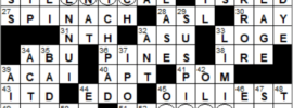 LA Times Crossword Answers Tuesday May 15th 2018