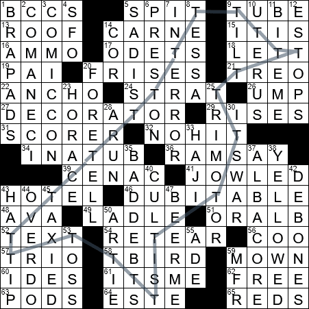 LA Times Crossword Answers Friday May 10th 2019