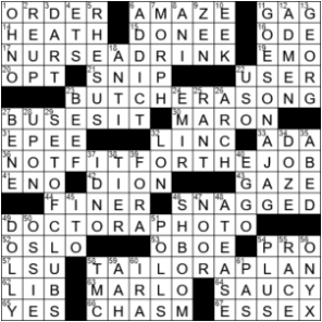 LA Times Crossword Answers Thursday May 14th 2020