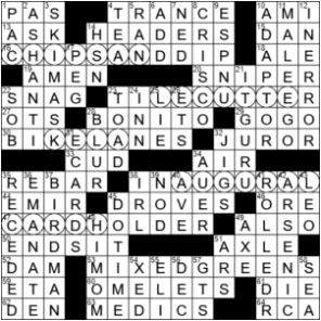 LA Times Crossword Answers Thursday May 7th 2020