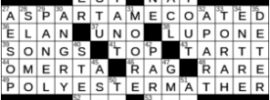 LA Times Crossword Answers Friday July 17th 2020