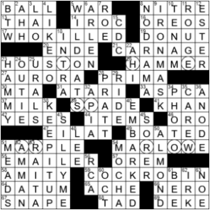 LA Times Crossword Answers Friday July 24th 2020