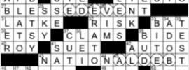 LA Times Crossword Answers Wednesday July 15th 2020