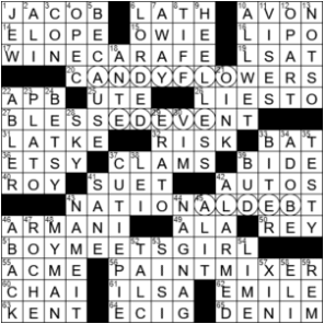 LA Times Crossword Answers Wednesday July 15th 2020
