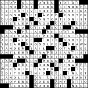 LA Times Crossword Answers Sunday August 16th 2020