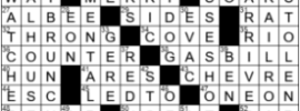 LA Times Crossword Answers Saturday September 12th 2020