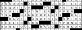 LA Times Crossword Answers Sunday September 6th 2020