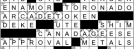 LA Times Crossword Answers Tuesday September 22nd 2020