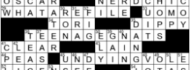 LA Times Crossword Answers Friday October 16th 2020