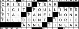 LA Times Crossword Answers Friday October 9th 2020