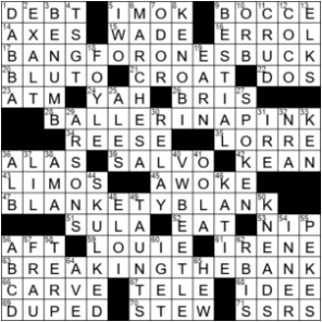 LA Times Crossword Answers Wednesday October 7th 2020