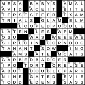 LA Times Crossword Answers Thursday December 10th 2020th