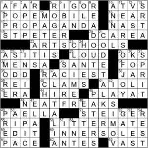 LA Times Crossword Answers Saturday February 27th 2021