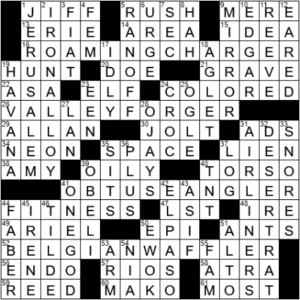 LA Times Crossword Answers Friday March 12th 2021