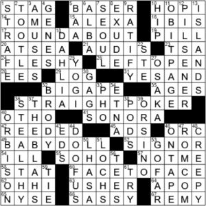 LA Times Crossword Answers Thursday March 4th 2021
