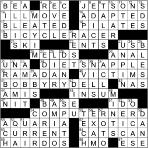 LA Times Crossword Answers Tuesday March 2nd 2021