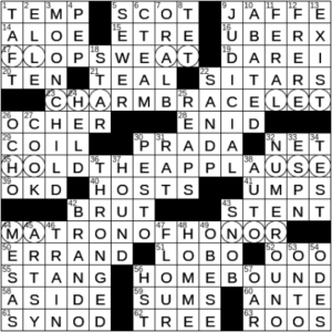 LA Times Crossword Answers Tuesday March 30th 2021