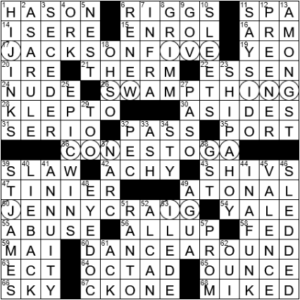 LA Times Crossword Answers Wednesday March 10th 2021