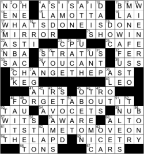 LA Times Crossword Answers Friday April 2nd 2021