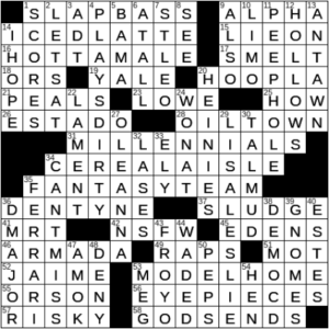 LA Times Crossword Answers Saturday April 17th 2021