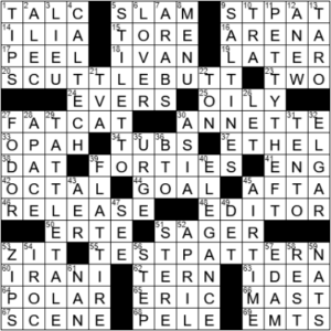 LA Times Crossword Answers Monday May 17th 2021