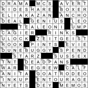 LA Times Crossword Answers Saturday May 8th 2021